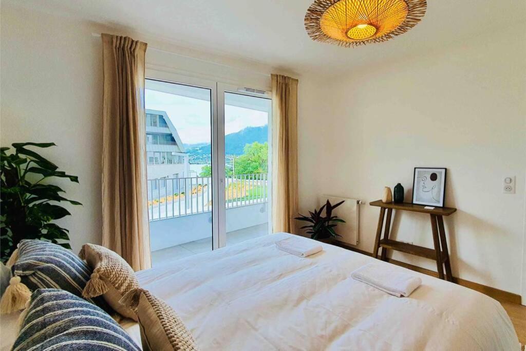 אנסי Le Boheme Beau T2 Vue Lac & Montagnes + Garage מראה חיצוני תמונה