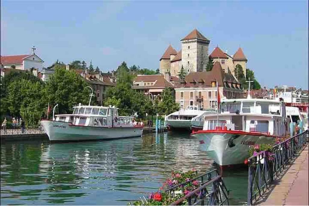 אנסי Le Boheme Beau T2 Vue Lac & Montagnes + Garage מראה חיצוני תמונה