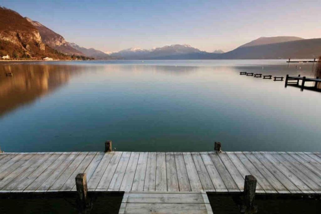 אנסי Le Boheme Beau T2 Vue Lac & Montagnes + Garage מראה חיצוני תמונה